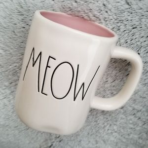 HTF Rae Dunn Meow Mug